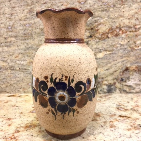 Tonala Pottery Vase - Picture 1 of 4